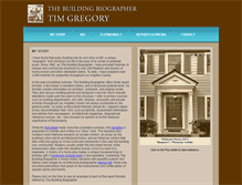 Tablet Screenshot of buildingbiographer.com